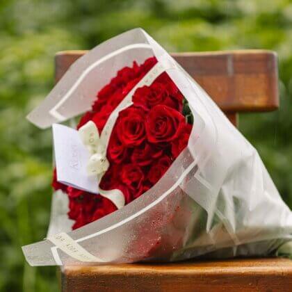 50 red roses (Kenyan imports- available daily)
