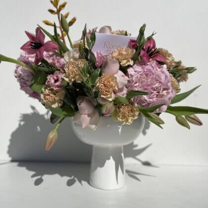 The office send - includes a vase