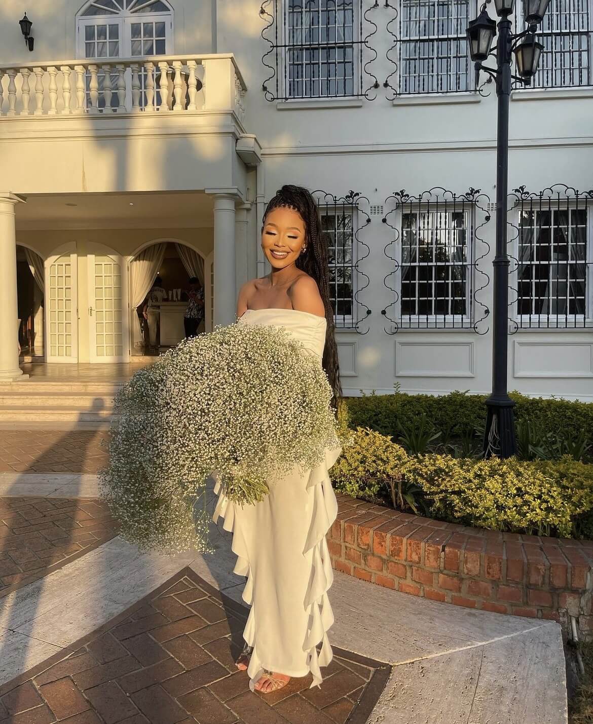 Giant Baby breath bouquet