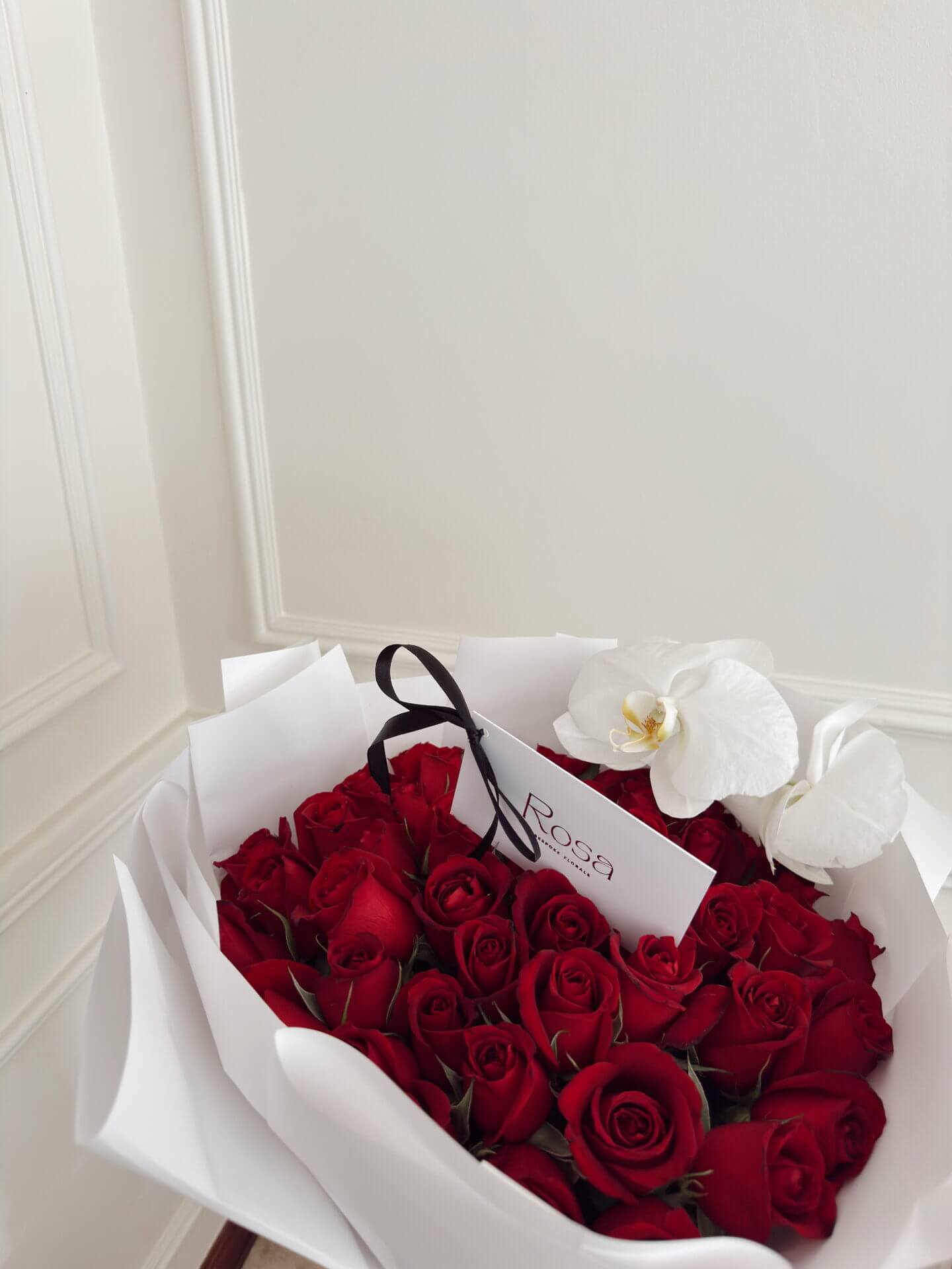 Luxe rose orchid bouquet